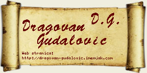Dragovan Gudalović vizit kartica